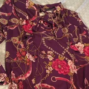 NY &C pattern blouse